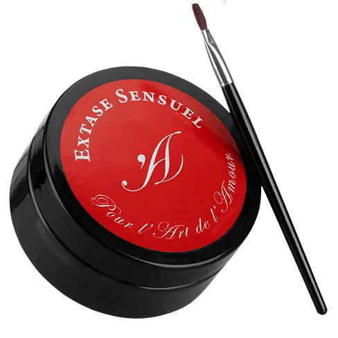 Extase Sensual – Chokladkroppsfärg med attraktionseffekt | Ätbar & pensel ingår | 50 ml