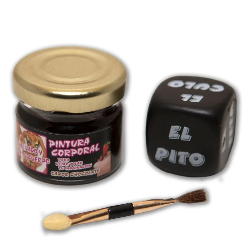Diablo Picante - Ätbar Kroppsfärg med Chokladsmak och Kroppsdelstärning