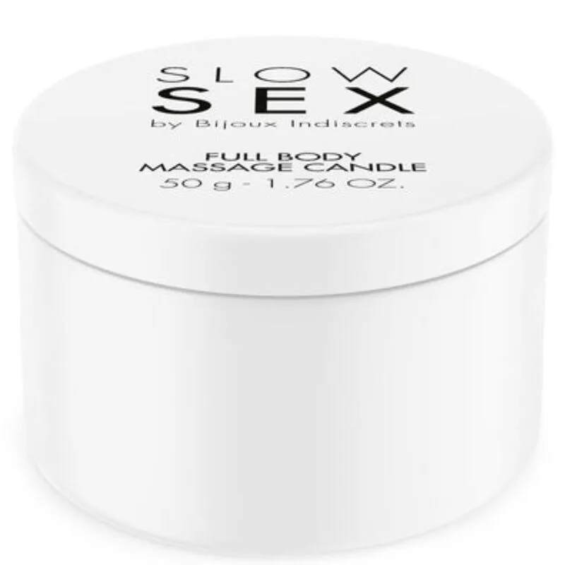 Bijoux Slow Sex Body Massage Candle 50g – Sinnligt Värmande Massagevax
