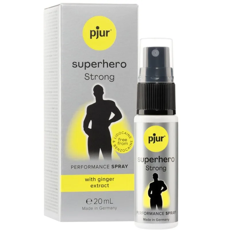 Pjur Superhero Strong Fördröjningsspray för Män – 20ml