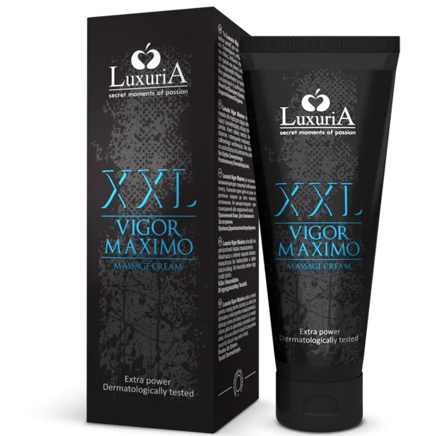 Intimateline Luxuria - XXL Vigor Maximo Penisförstärkande Massagekräm 75ml