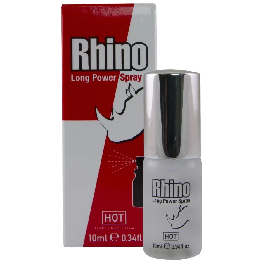 HOT Rhino Long Power Fördröjningsspray för Män – 10 ml