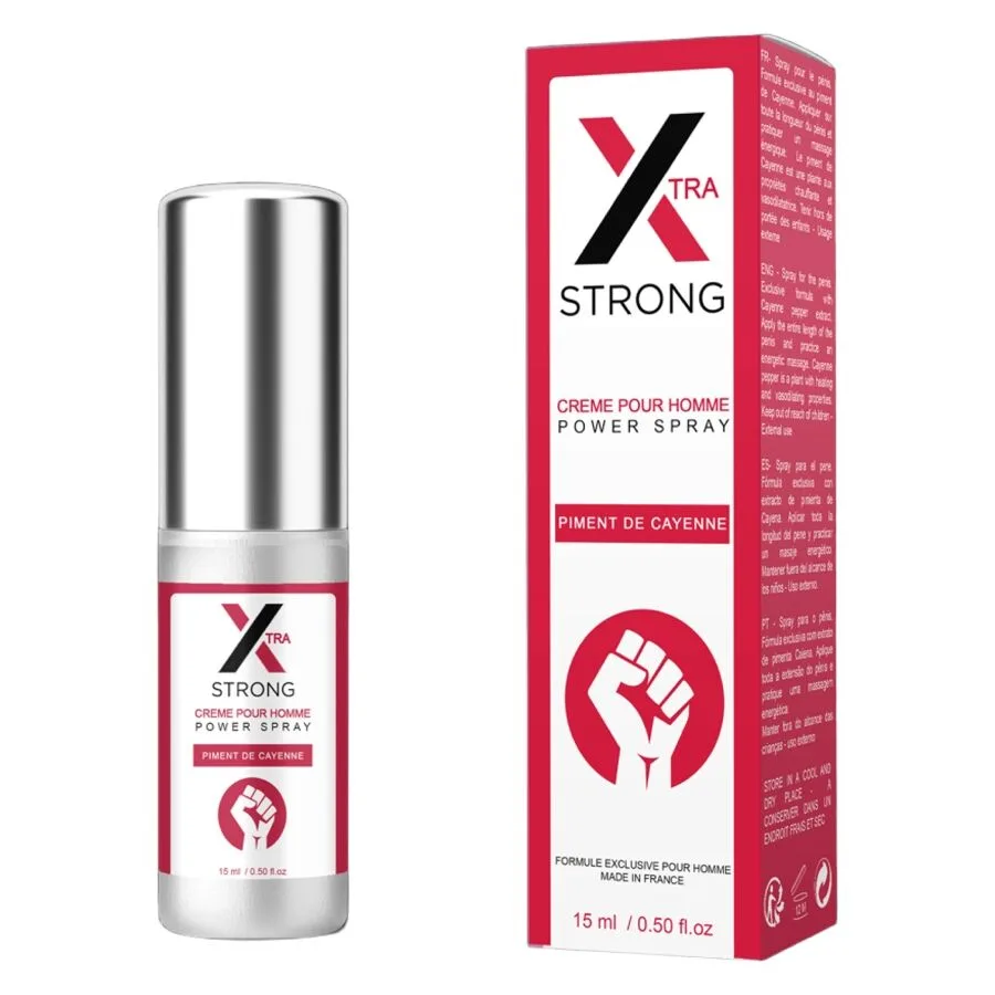 RUF - X Strong Kraftfull Stimulerande Spray för Penis