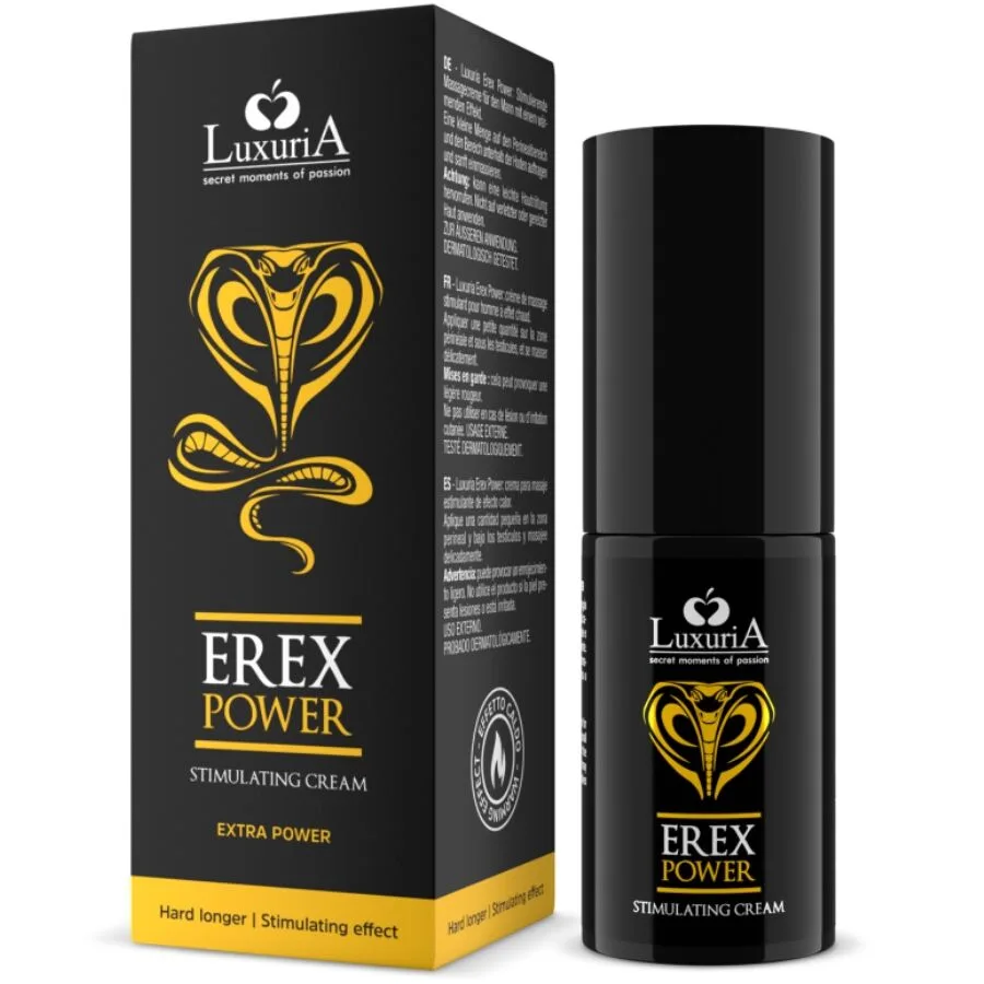 Intimateline Luxuria - Erex Power Hard & Longer Penisförstärkningskräm 30ml