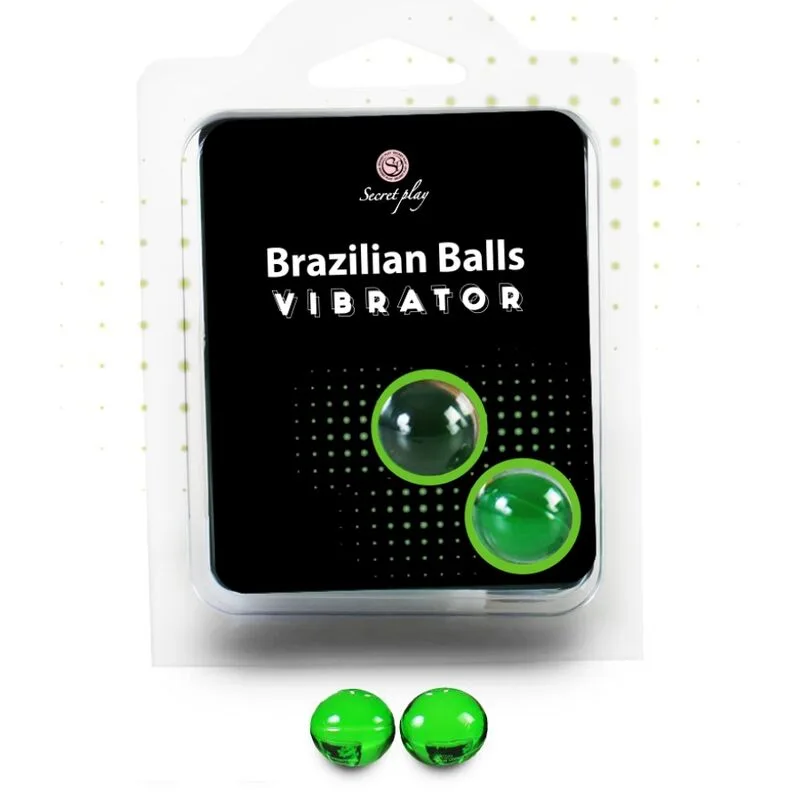 Secretplay – Dual Sensation Brasilianska Upphetsningskulor Set om 2