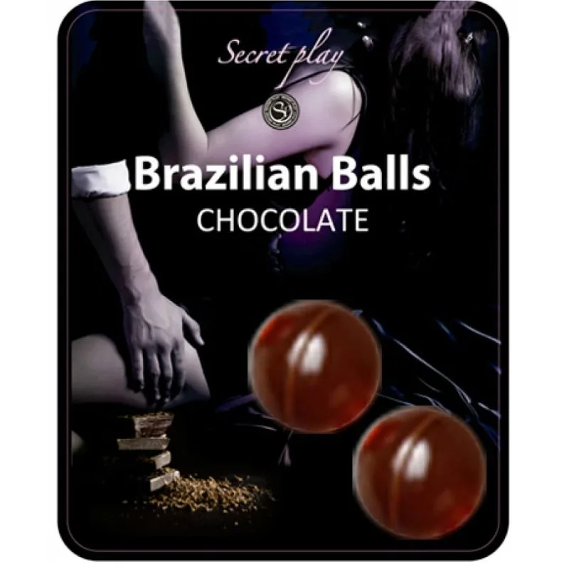 Secretplay – 2 Brasilianska Njutningskulor med Chokladsmak