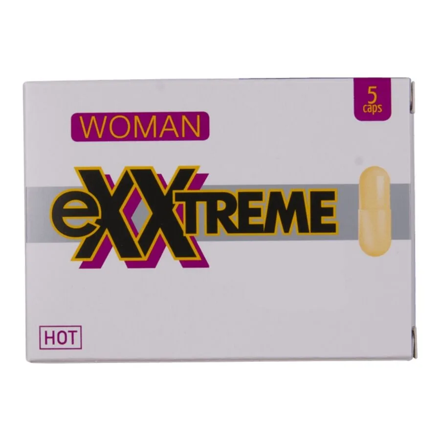 HOT Exxtreme Libido Caps för Kvinnor – Vitalitets- & Energitillskott (5 Kapslar)