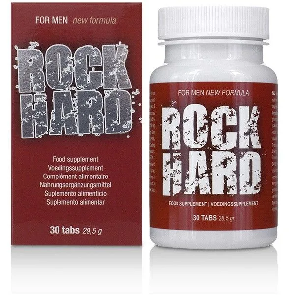 Cobeco - Rock Hard Kosttillskott för Mäns Prestationsförmåga – 30 Tabletter