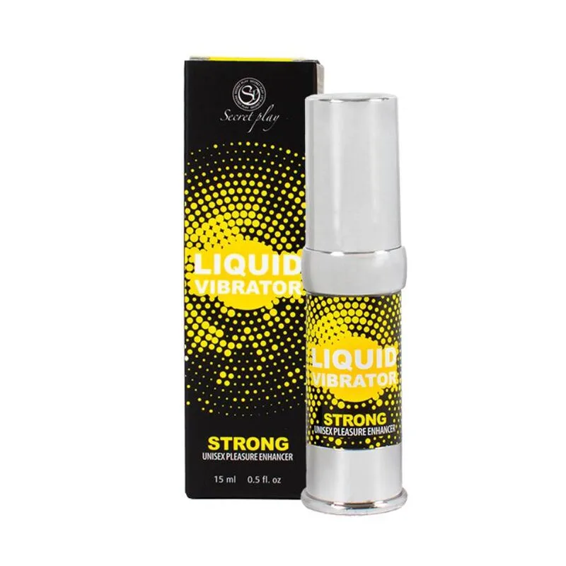 Secretplay Liquid Vibrator Unisex Stimulerande Gel – Stark Intensitet, 15 ml