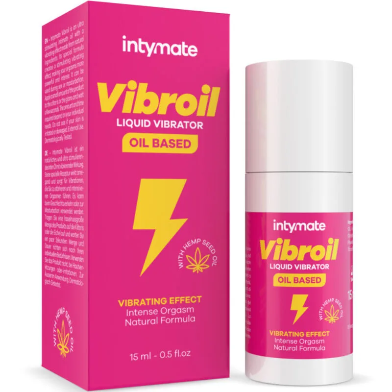 Intimateline Intymate - Vibroil Intimt Upphetsningsolja för Kvinnor med Vibrerande Sensationseffekt 15 ML