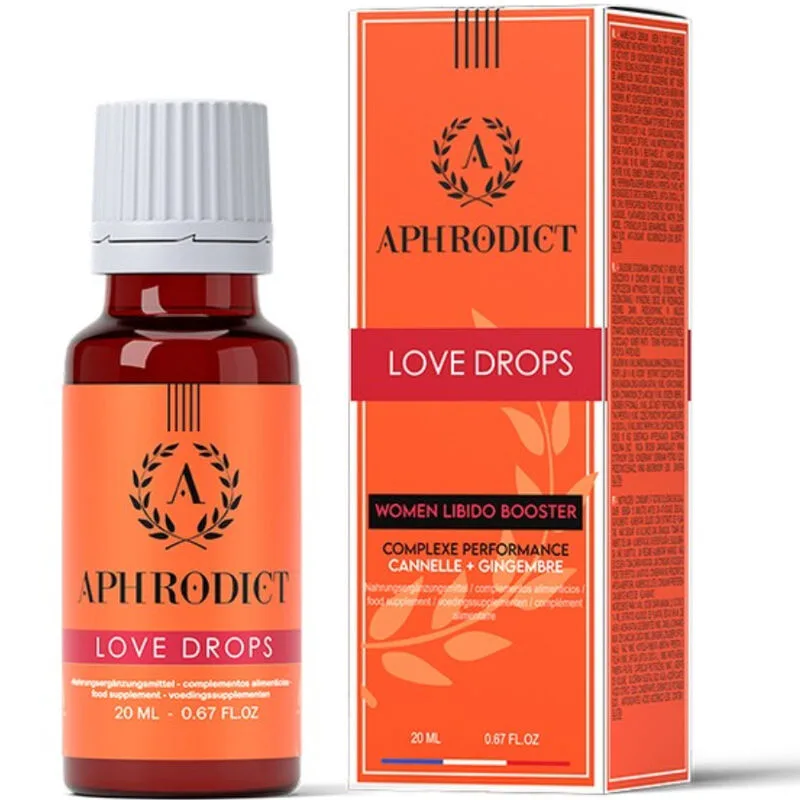 Ruf - Aphrodict Sexuellt Stimulerande Kärleksdroppar 20 ml | Libidohöjande Kosttillskott