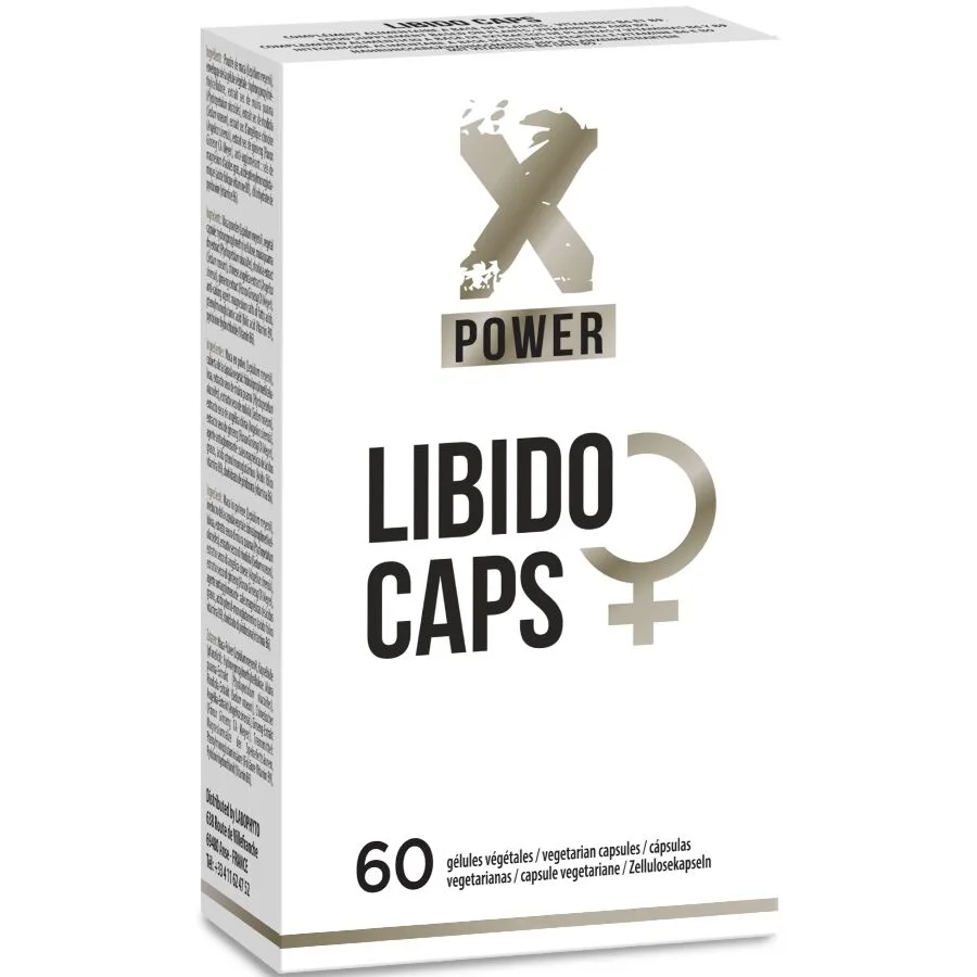 Xpower - Libido Caps Naturligt Kosttillskott för Kvinnligt Sexualdrift | 60 Kapslar