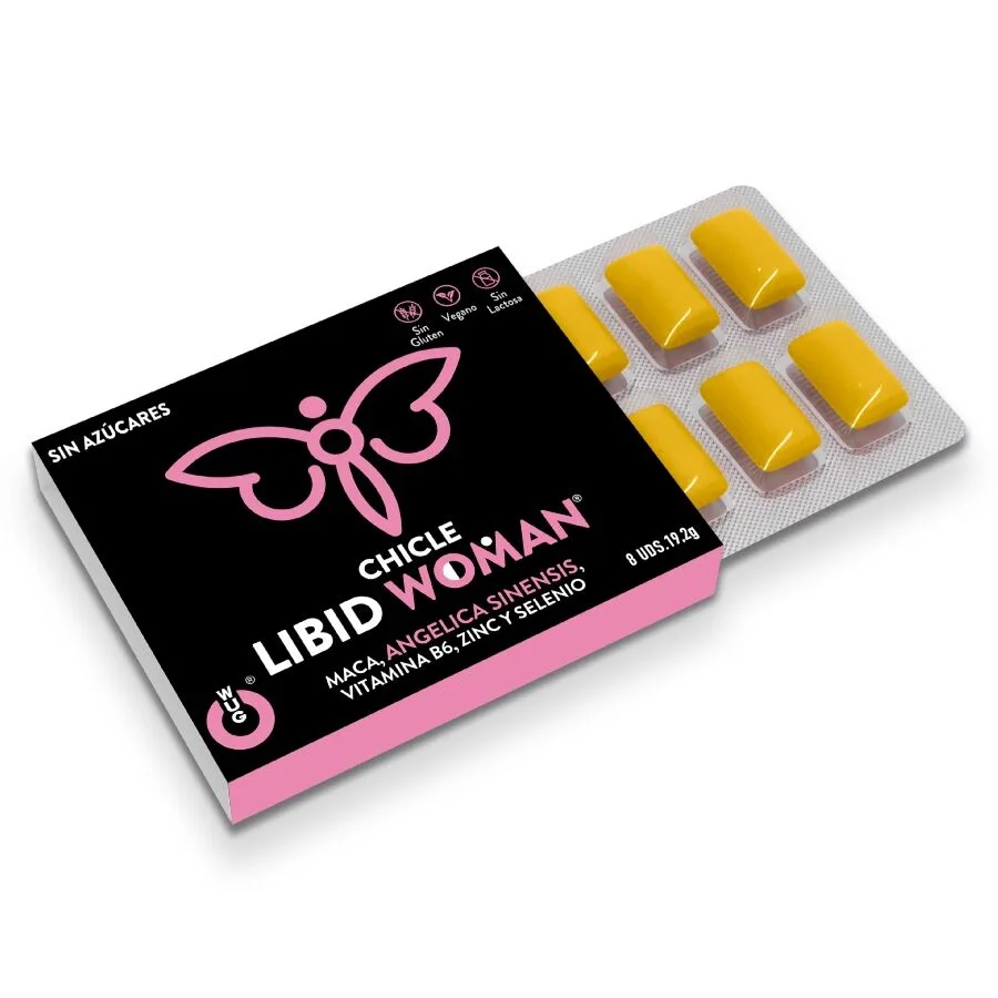 Wug Sex Sense - Libido Women Enhancer | Box of 8 Chewing Gums