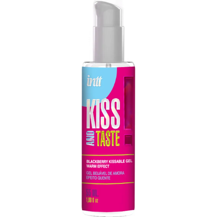 Intt Releases - Kyssbar Värmande Intimgel, Björnbärsmak, 55 ml