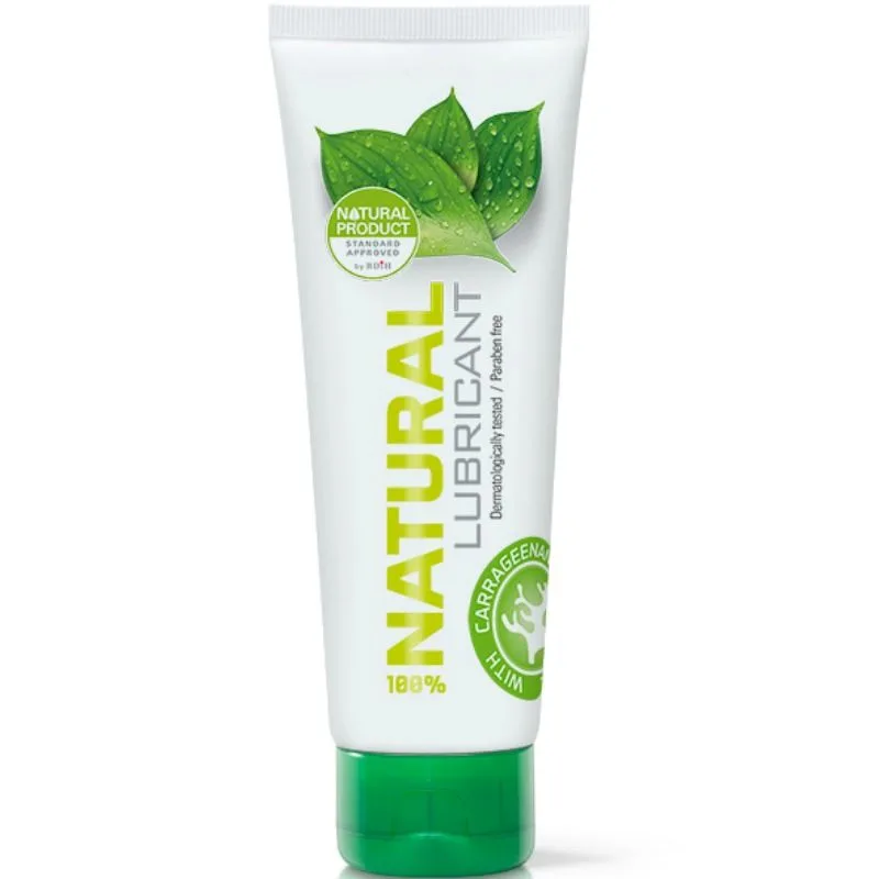 Cobeco Pharma Natural Water-Based Lubricant 125 ml – pH-Optimised, Paraben-Free & Vegan