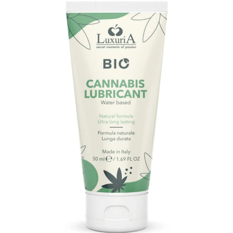 Intimateline - Luxuria Bio Cannabis Vattenbaserat Intimglidmedel 50 ml