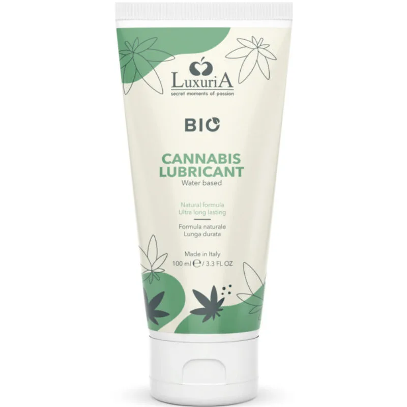 Intimateline Luxuria Bio Cannabis Vattenbaserat Intimglidmedel 100ml