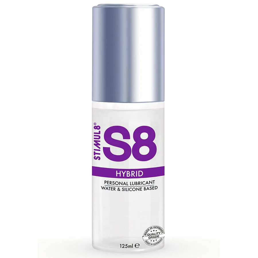 STIMUL8 - S8 Hybrid Personal Lubricant 125ml | Silicone & Water-Based Formula