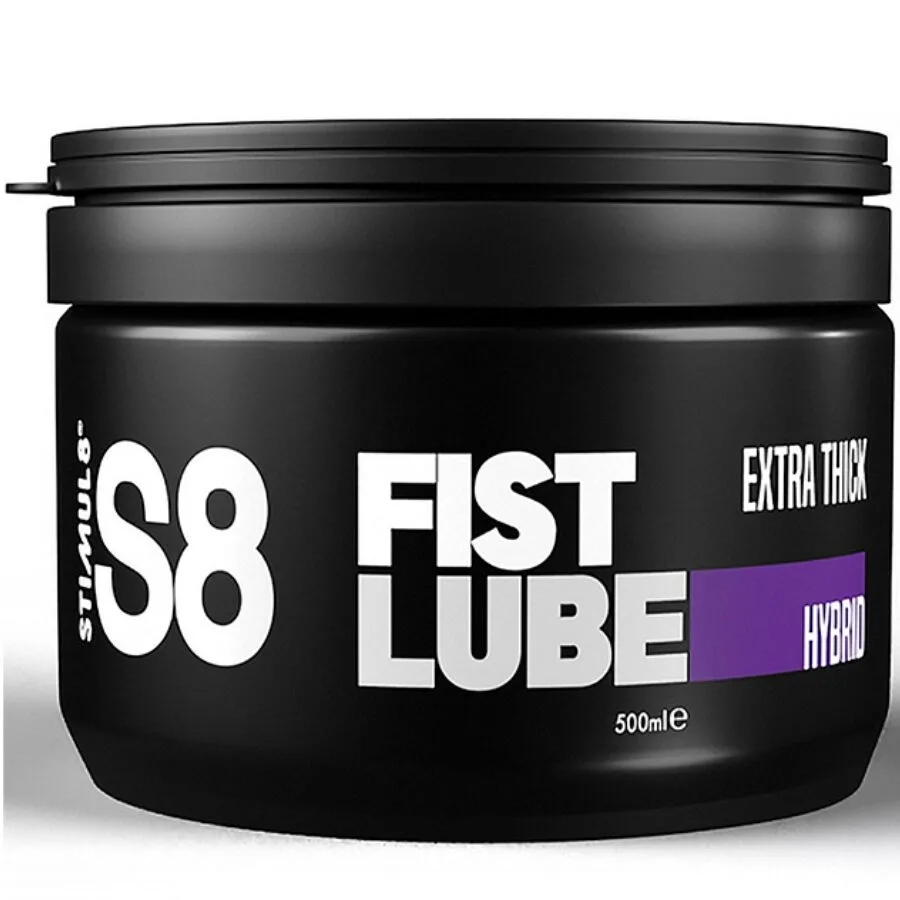 STIMUL8 - S8 Extra Thick Hybrid Lubricant 500 ml | Long-Lasting Cushioning Gel for Intimate Play