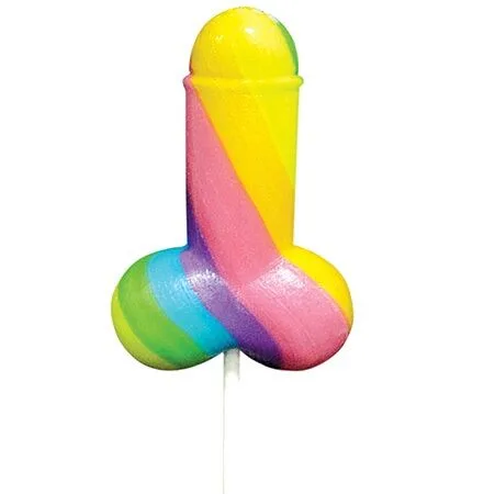 Pride - Spencer & Fleetwood Regnbåge Penis Klubba | LGBT Novelty Godis