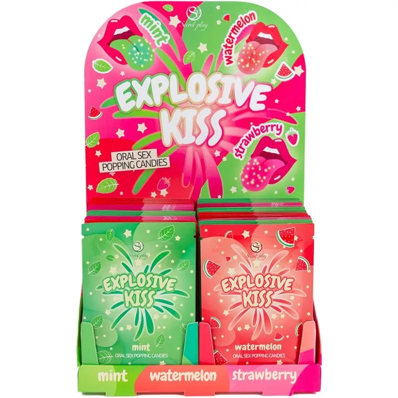 Secret Play – Explosive Popping Candy for Intimate Play | Retail Display (48 Units)