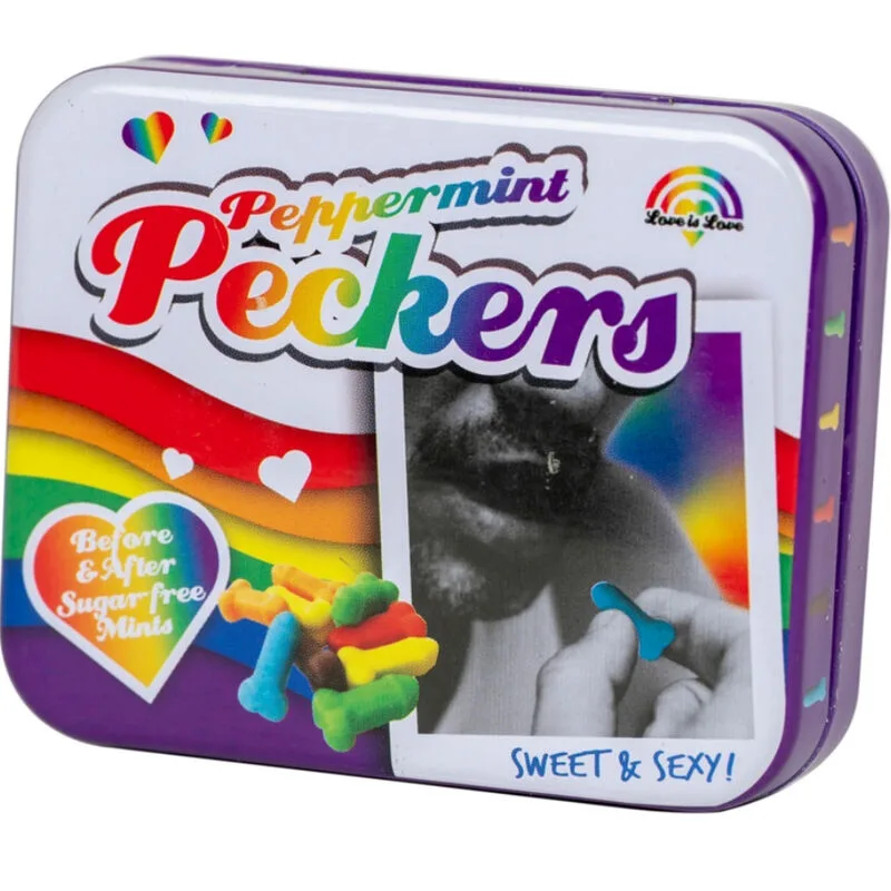 Spencer & Fleetwood - Peckers Mint Rainbow Candy Tin