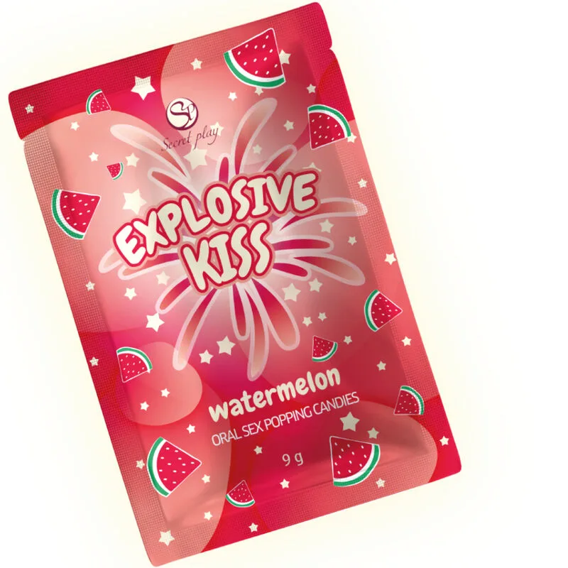 Secret Play - Vattenmelonsmakande Poppinggodis för Intim Oralt Stimulering