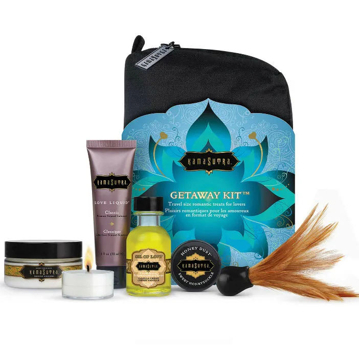 Kamasutra Romantic Luxury Travel Kit – Set med sinnliga kroppsvårdsprodukter