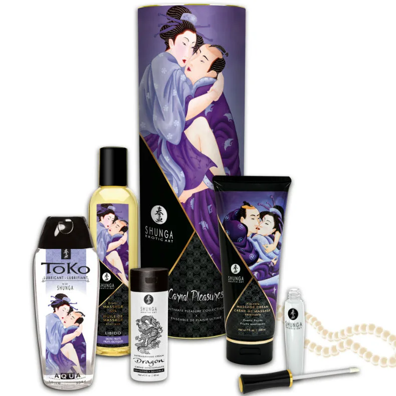 Shunga - Carnal Pleasures Komplett Intimitetssortiment