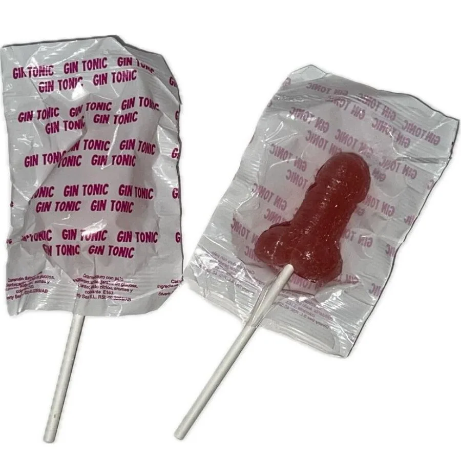 Diablo Goloso – Klubba Formad Som En Penis | Gin Tonic Jordgubbssmak | 10% Alkohol