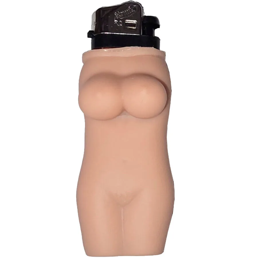 Diablo Picante – Feminine Body Shaped Novelty Lighter (Natural Tone)