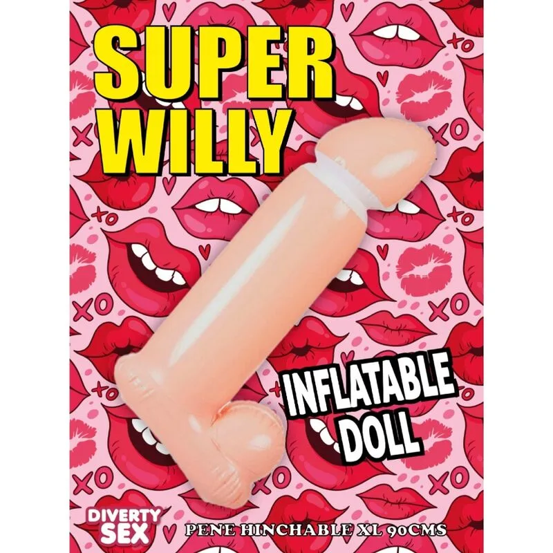 Diablo Picante - Inflatable Penis Novelty Whistle 100 CM