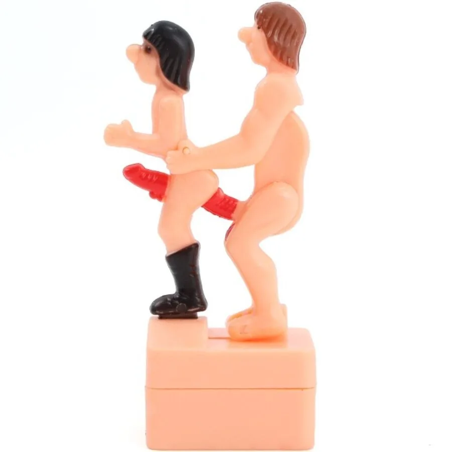 Diablo Picante – Wind-Up Novelty Prank Figures | Male-Male Rear-Entry Position | Party Joke Toy