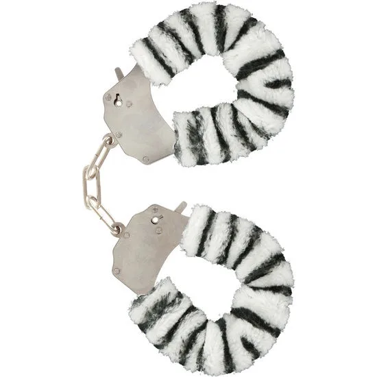 ToyJoy - Furry Fun Cuffs Bondage Zebramönster