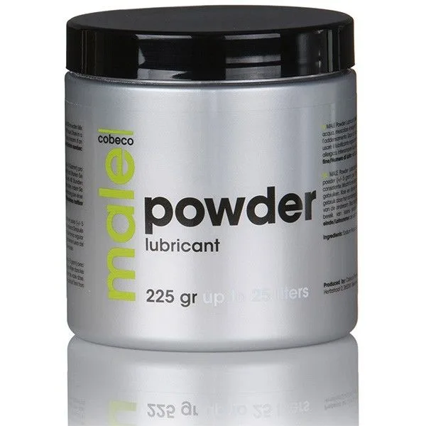 Cobeco Male Powder Lubricant – 225g Vattenaktiverat Intimgel