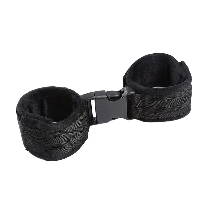 Ohmama Fetish – Handledsrestriktioner i Nylon med Kardborreband