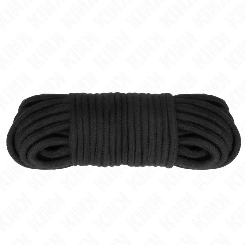 Kink Cotton Rope 20 Meter – Svart