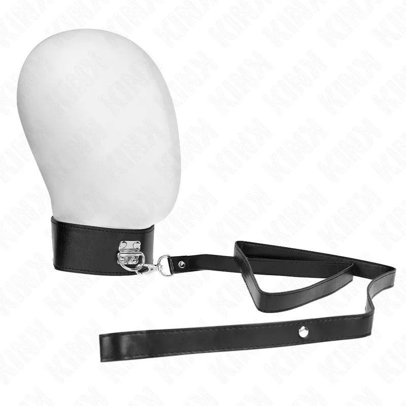 Kink - Justerbart Halsband med Bältesrem 116 CM | Modell 2 | 36–43 CM x 5 CM