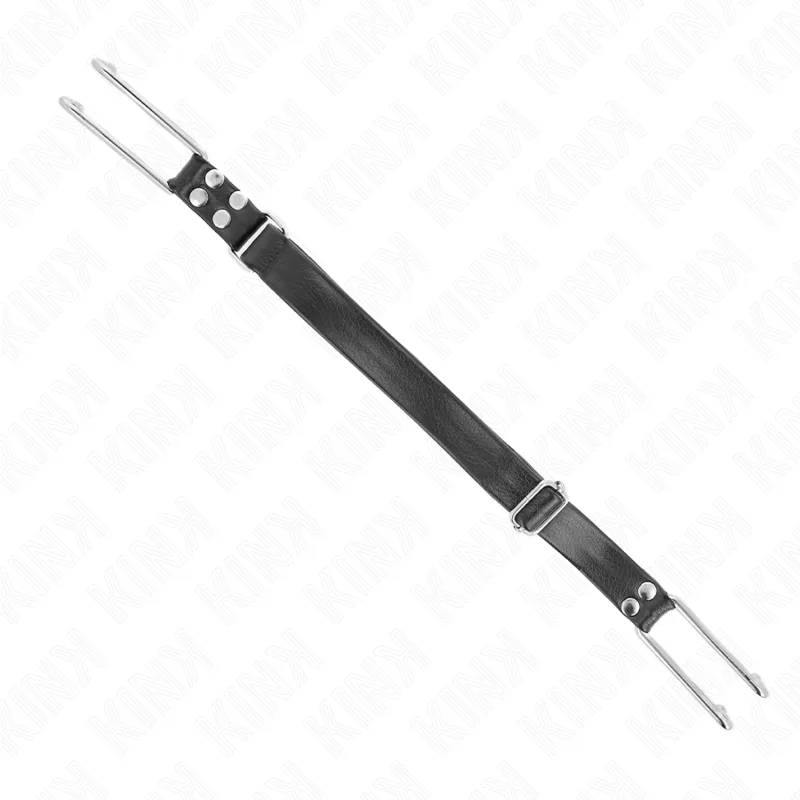 Kink Metal Hook Gag – Justerbart huvudsele 36–52 cm