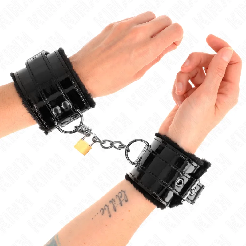 Kink Light Adjustable Wrist Restraints with Copper Lock – 17–29 cm x 5.5 cm