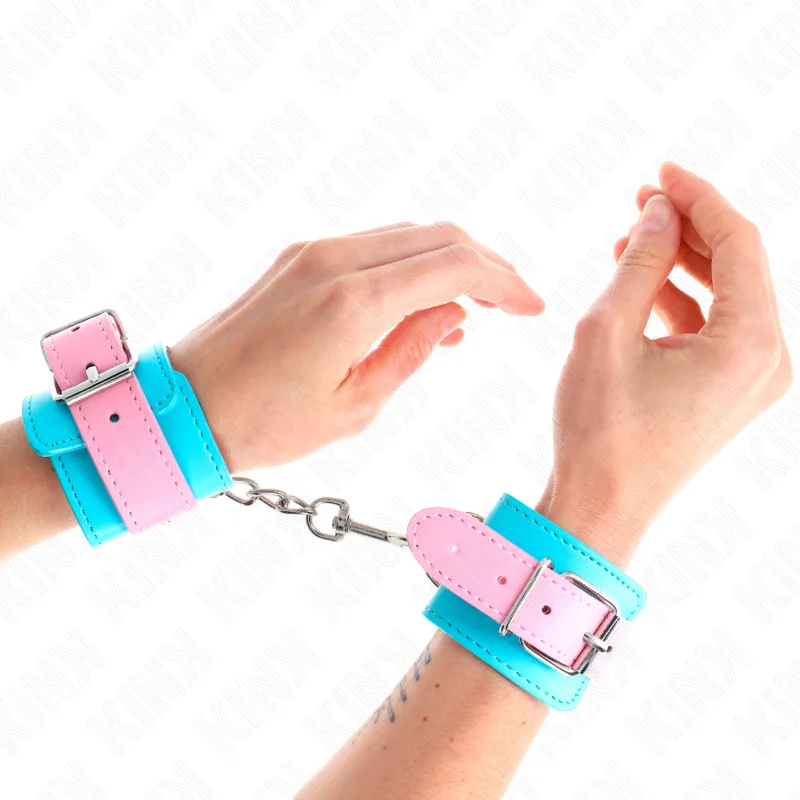 Kink Cute Handledsbojor – Justerbara 16–28 cm x 5 cm | Finns i blå & rosa