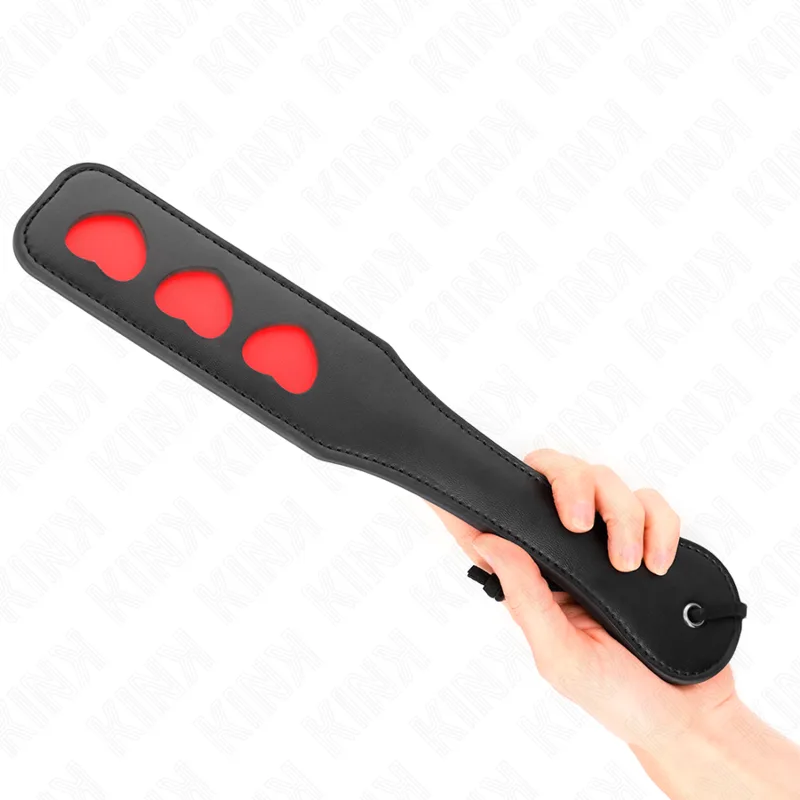 Kink Heart Paddle – 32 x 6 cm Redskap för Sensationslek