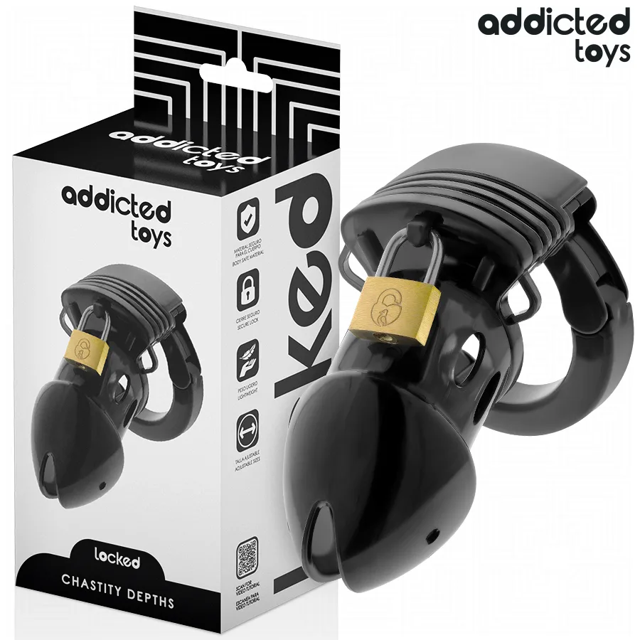 Addicted Toys Locked - Chastity Penis Cage 7.5 CM