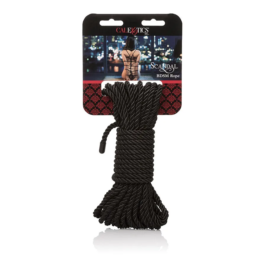 Calexotics - Scandal Collection Svart Bondagerep 10 M