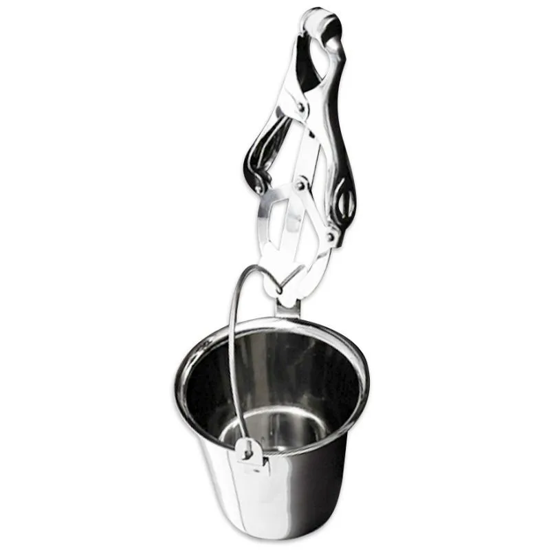 Metal Hard - Nipple Clamps with Weighted Tank Attachments