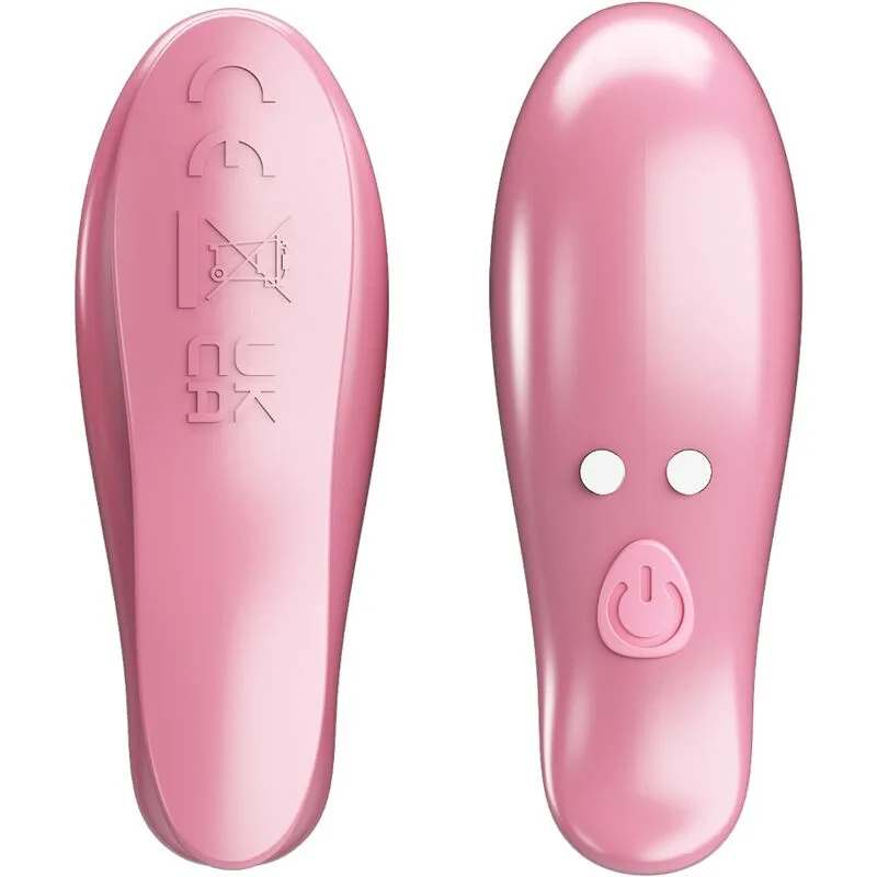 Pretty Love Cailey Vibrating Nipple Clamps – 10 Vibration Modes, Wireless Remote Control, Pink
