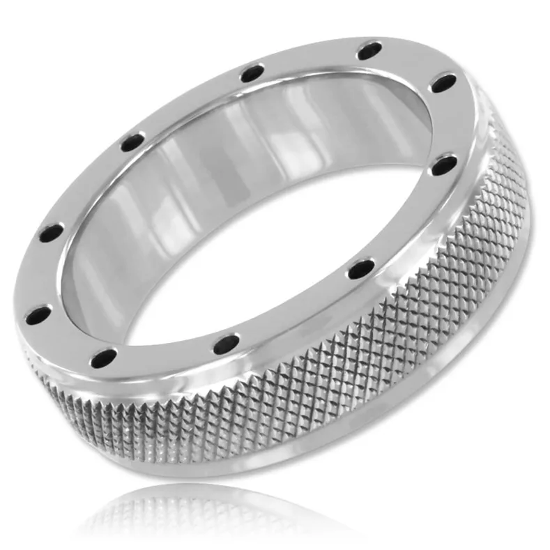 Metal Hard - Penisring och Testikelsring i Rostfritt Stål 40MM