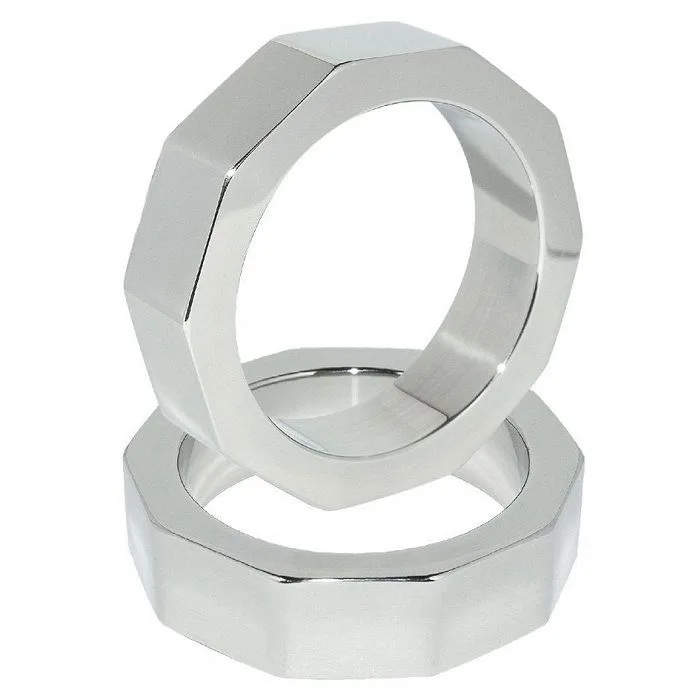Metal Hard - Penis- och testikelsring 45 MM