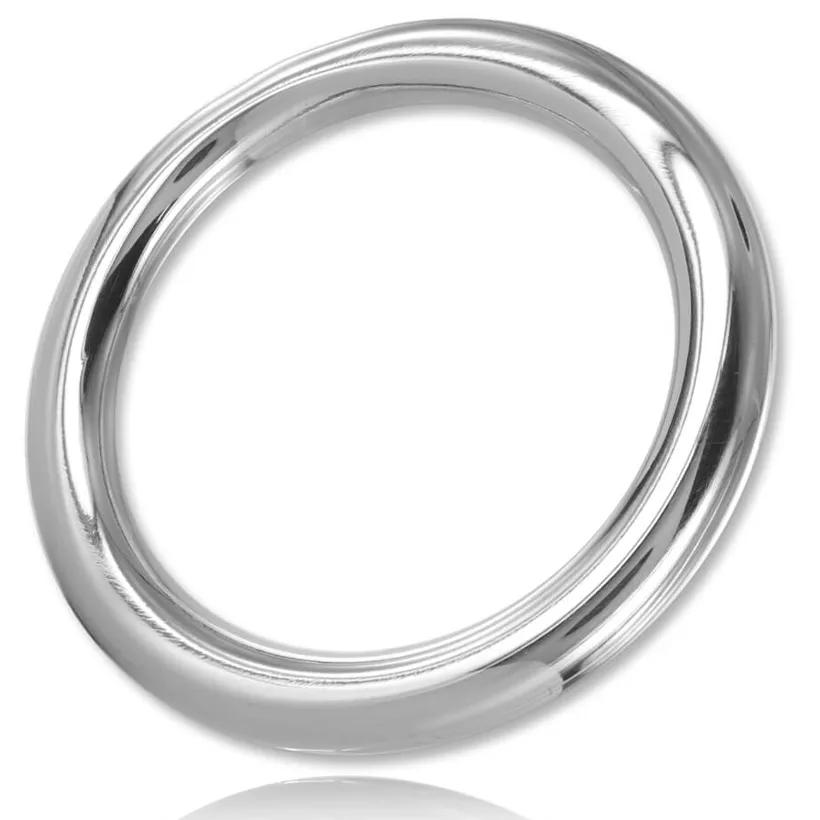 Metal Hard – Rund Penisring i Rostfritt Stål | Trådformad C-Ring 8×50mm