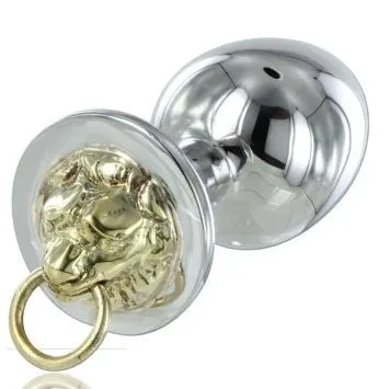 Metal Hard - Anal Plug Steel Tiger Rostfritt Stål Dekorativ Buttplug